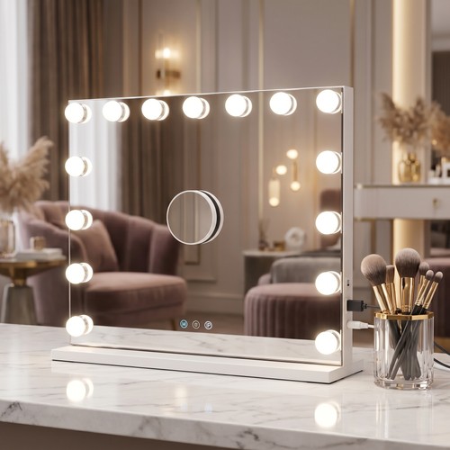 Led hollywood makeup mirror - led,