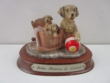 Golden Retriever Dog with Pups Model by Leonardo