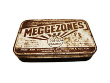 Vintage Meggezones Tin