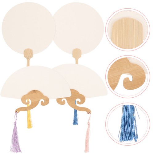4pcs blank graffiti fans - graffiti,