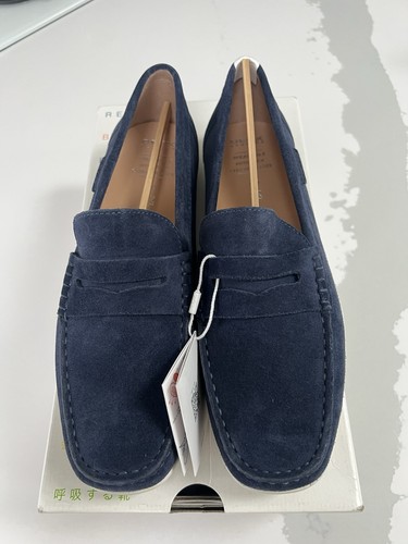 Geox respira real suede navy - respira,