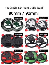 Pcs 80mm/90mm Skoda Emblem