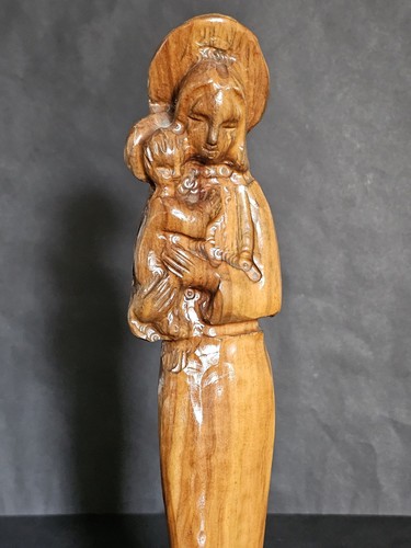 Mary and baby jesus - and, old