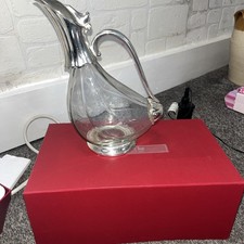 Silver Plated & Crystal Glass