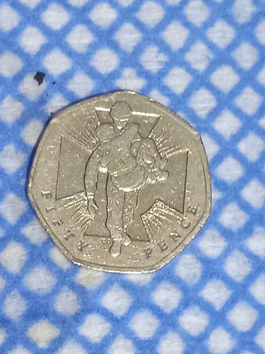 2006 50p injured soldier - 2006,