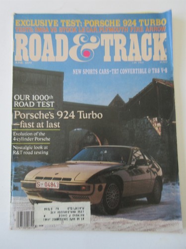 Road track june - track, 1979