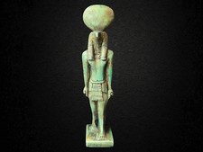 Ancient Egyptian God Horus Statue - Handcrafted Figurine