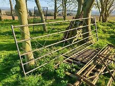 6 bar Vintage Farm Gate 12 foot long stable paddock garden barn shed driveway