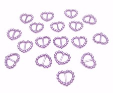 100 pearlised heart shaped - 100,