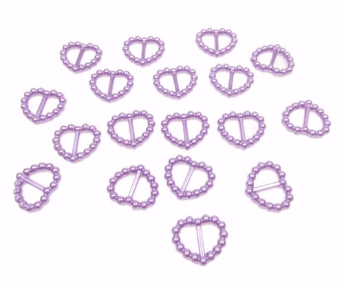 100 pearlised heart - 100, shaped