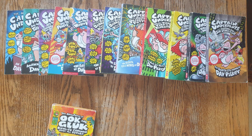 Captain underpants book set - underpants,