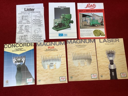 Lister farm machinery spec
