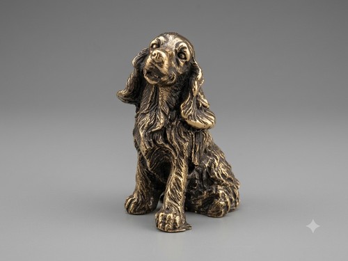 Cocker spaniel dog figure - dog,