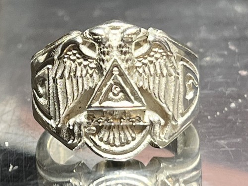 Masonic ring sterling - sz,