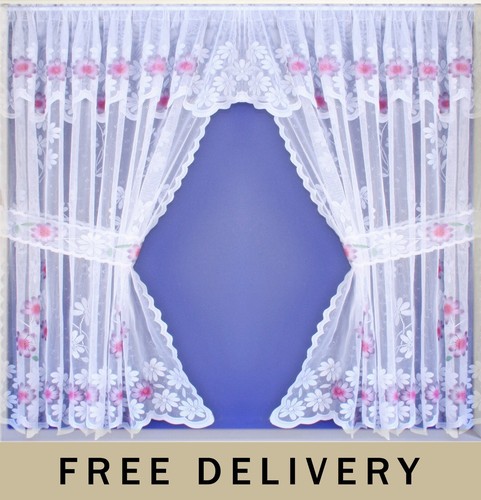 Purple floral lace - purple,