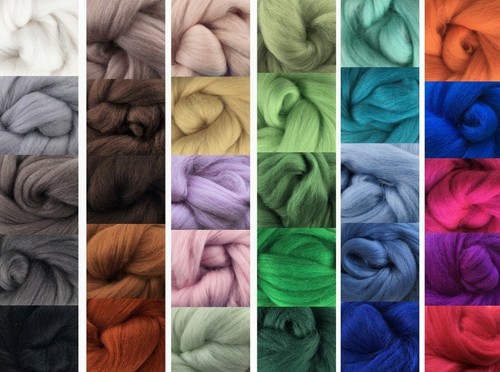 Corriedale wool 100gm packs - wool,