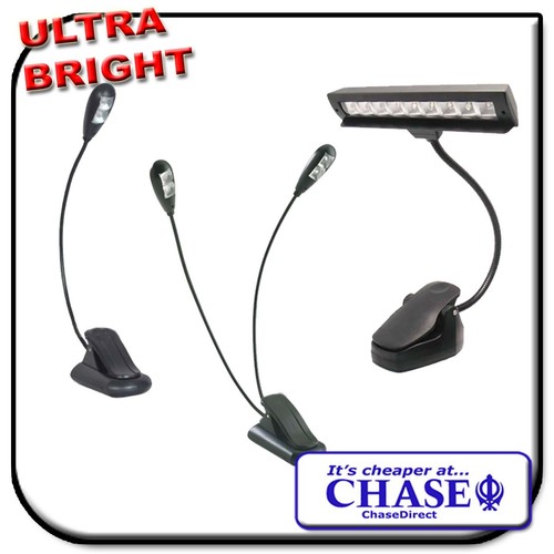 Chase led sheet music light - music,