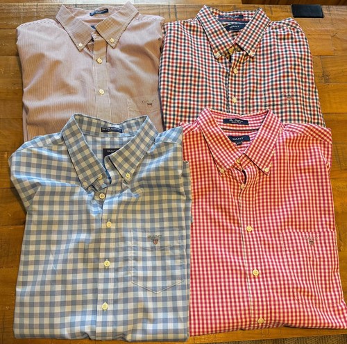 Gant men checked shirts - gant,