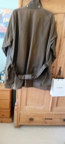 Men vintage barbour jacket - men's,
