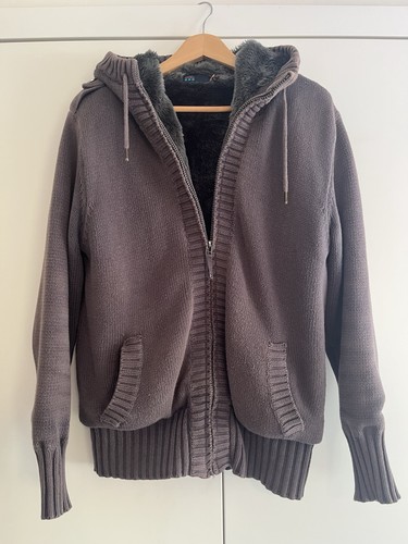 Fur lined hoodie - fur,