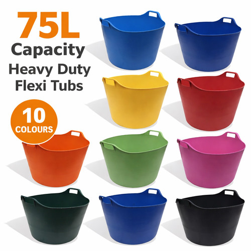 75l flexi tub - (pack,