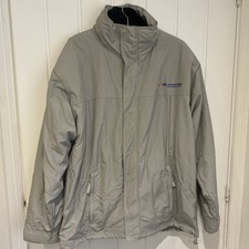 Men’s Hyundai World Rally Team Grey 3-in-1 Jacket, Zipped In Black Fleece, Large