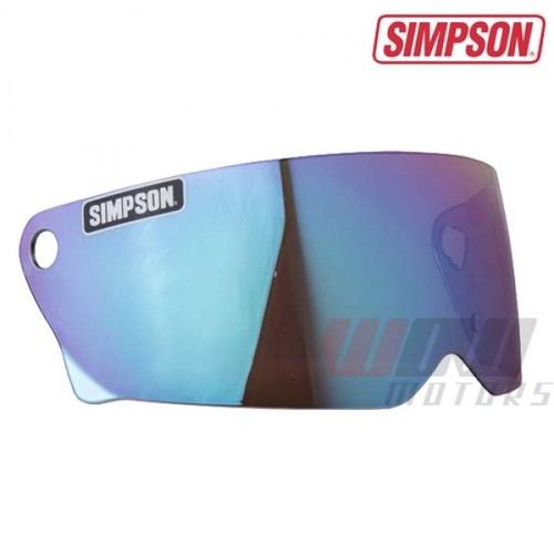 Genuine simpson iridium visor - genuine,