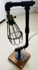 Industrial Pipe Table Lamp