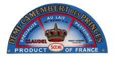 France - Cheese Label -