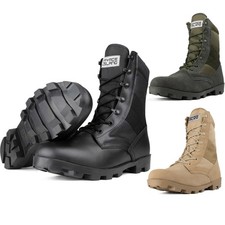 Jungle Boots Vietnam Era Leather Panama Military Sole US Army Combat Speed Laces