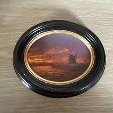 Oil painting framed - oil,