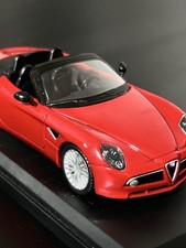 Pearlescent Red Alfa Romeo 8C