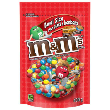 Peanut butter chocolate - m&ms,