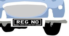 SMALL CLASSIC CAR SHOW PLATE