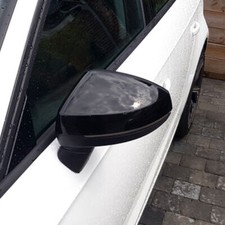 Gloss Black Glossy Wing Mirror