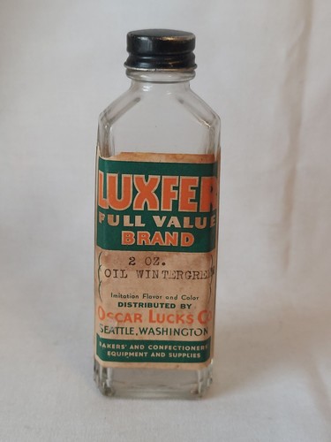 Luxfer brand vintage - luxfer, oil