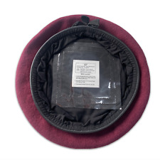 PARATROOPER MAROON BERET - Sizes , Wool para parachute airborne regiment  , NEW