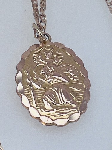 Vintage 9ct gold - vintage, oval