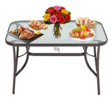 120cm 4/6Seater Garden Glass