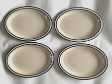 Denby Madrigal Oval Steak Plate ONE PAIR Used Excellent Condition 2 Pairs Avail.