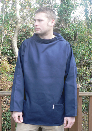 Cornish smock navy fishing - cornish,
