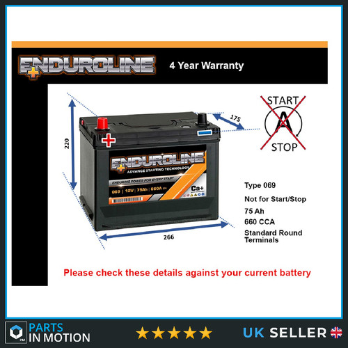 Battery fits citroen ds21 - fits,