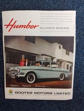 Humber 'SUPER SNIPE' Saloon