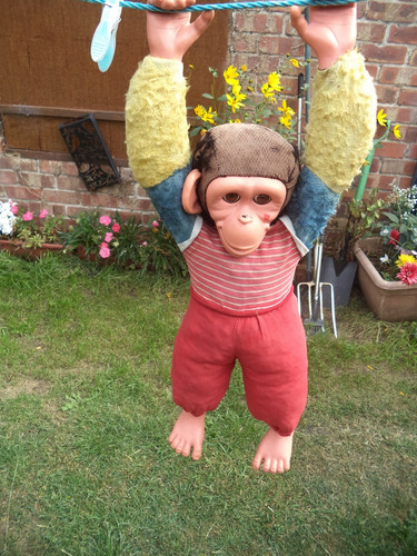 Vintage 1960s jacko monkey - vintage,
