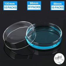 60/90/100mm Glass Petri Dishes