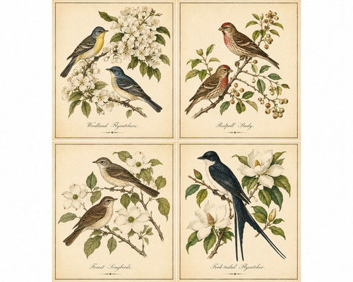 187 antique audubon bird - antique,