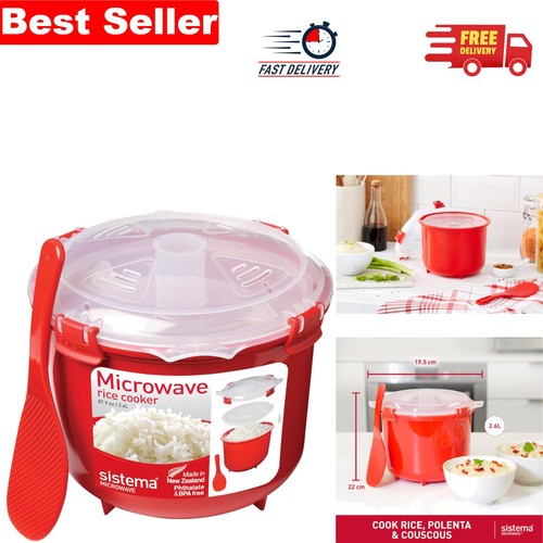 Compact red rice cooker 2 - red,