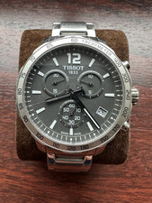 Tissot Quickster/G10 Chronograph Grey Bezel T095417A Papers + Box