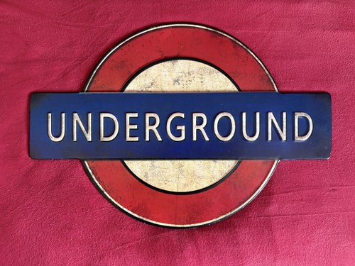 London underground logo - london, retro