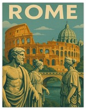 Rome Italy Fridge Magnet